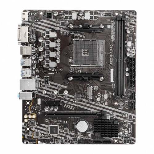 MSI A520M-A Pro AM4 AMD Micro-ATX Motherboard - Image 3