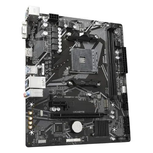 GIGABYTE A520M K V2 AM4 Micro ATX Motherboard - Image 2