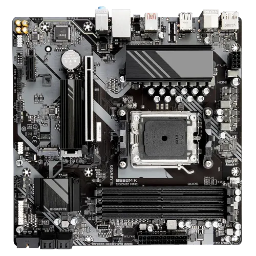 GIGABYTE B650M K AMD AM5 Micro-ATX Motherboard - Image 2