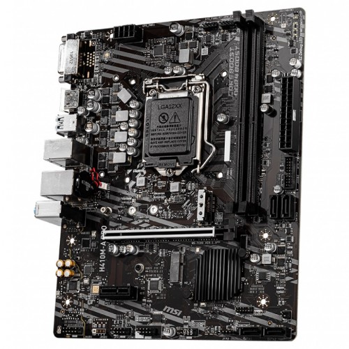 MSI H410M A Pro Intel 10th Gen Micro-ATX Motherboard - Image 3