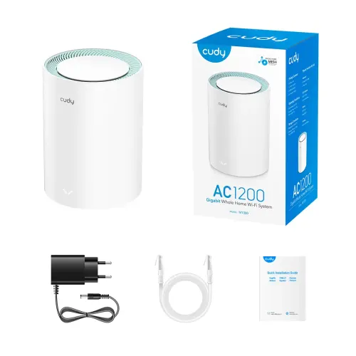 Cudy M1300 AC1200 Dual Band Gigabit Mesh Router (1 Pack) - Image 2