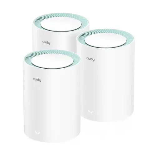 Cudy M1300 AC1200 Dual Band Gigabit Mesh Router (3 Pack) - Image 2