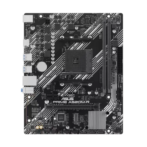 Asus PRIME A520M-R AM4 micro ATX Motherboard - Image 3