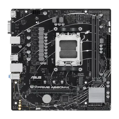 Asus PRIME A620M-K AM5 mATX Motherboard - Image 3