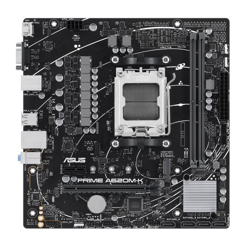 Asus PRIME A620M-K-CSM AM5 mATX Motherboard - Image 3