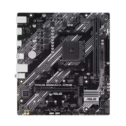 Asus PRIME B550M-K ARGB AMD AM4 mATX Motherboard - Image 3