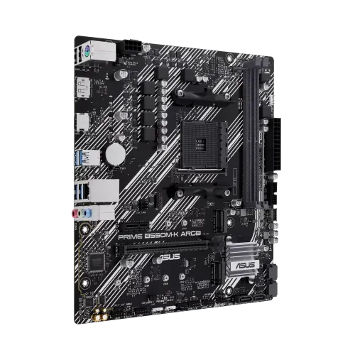 Asus PRIME B550M-K ARGB AMD AM4 mATX Motherboard - Image 4